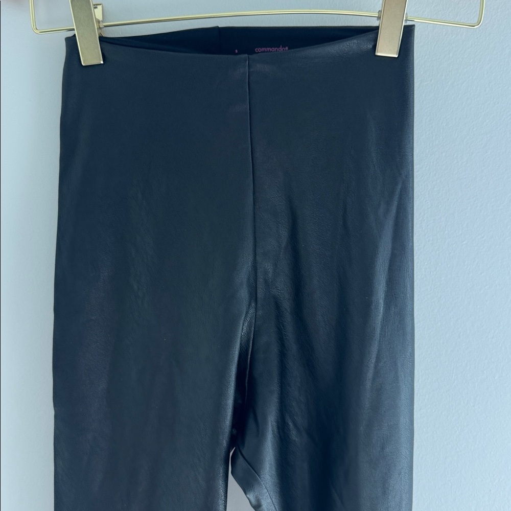 Commando Control Top Faux Leather Leggings - Black - Picture 5 of 5